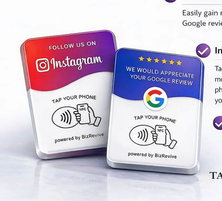 nfc google review card